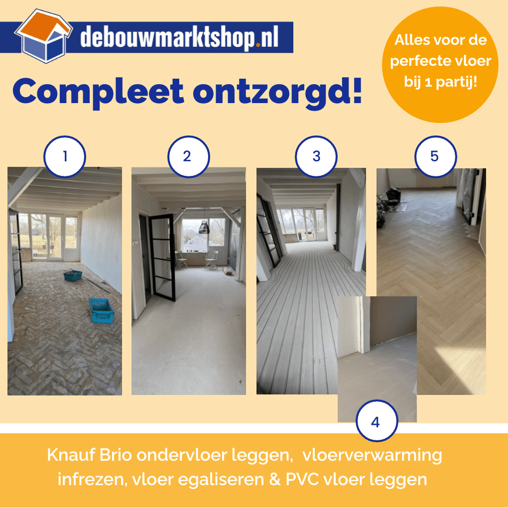 Knauf Brio 23 Vloerplaat - 23mm